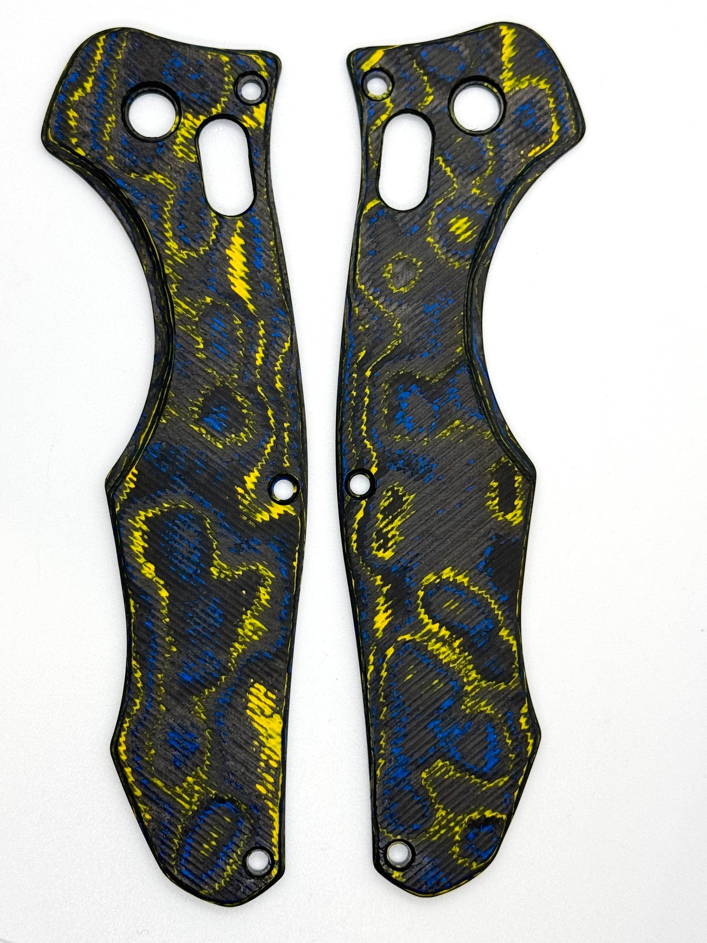 810 CARBON FIBER CONTEGO SCALES - CAMO CARBON BOLT