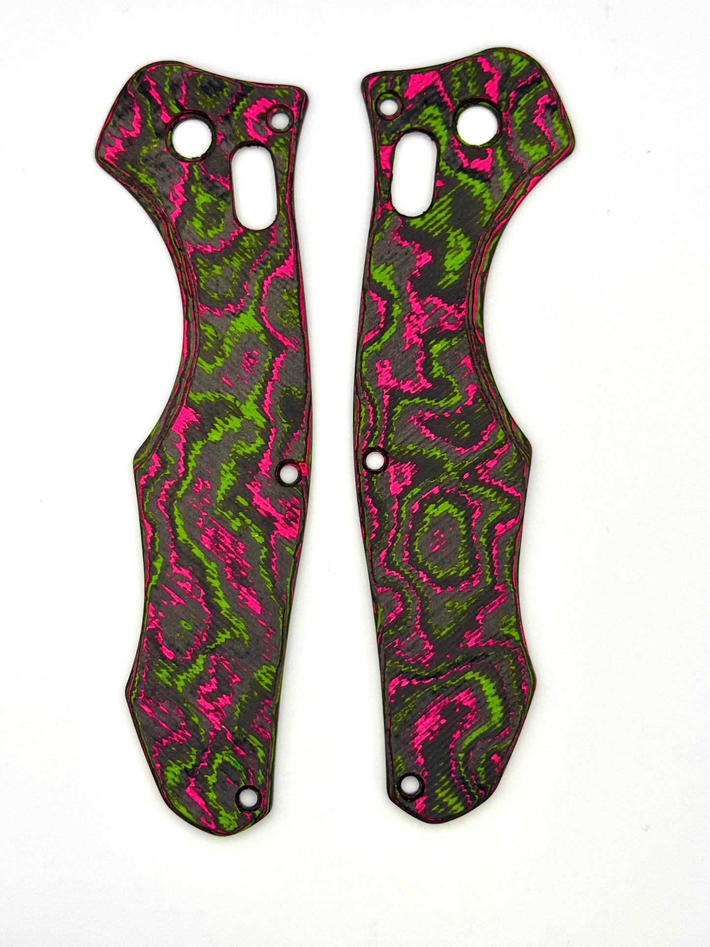 810 CARBON FIBER CONTEGO SCALES - WATERMELON SUGAR