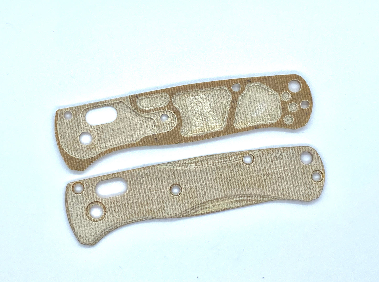 BENCHMADE 535 BUGOUT OD GREEN MICARTA CARVE SCALES