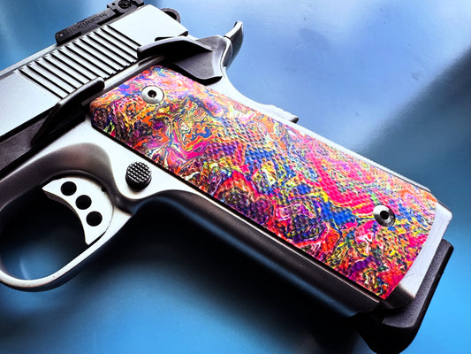 1911 GRIP - 80'S NEON CONFETTI