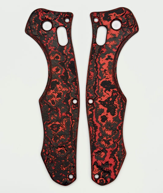 810 CARBON FIBER CONTEGO SCALES -LAVA